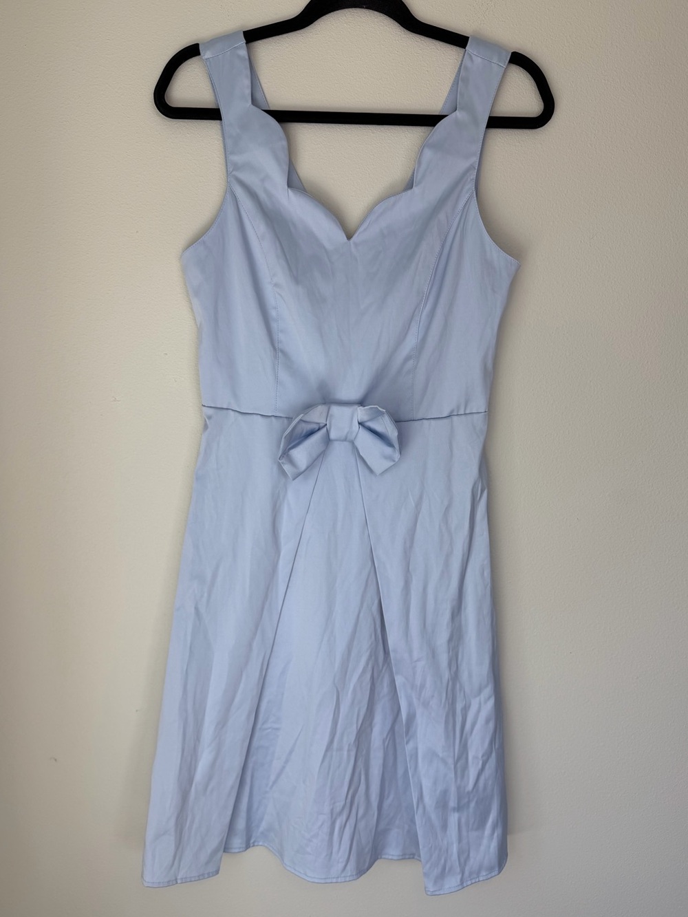 NWT Rock Steady Vintage Scalloped Bow Midi Dress Dainty Feminine Y2K 90’s